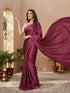 Vasthrlay Wine Saree