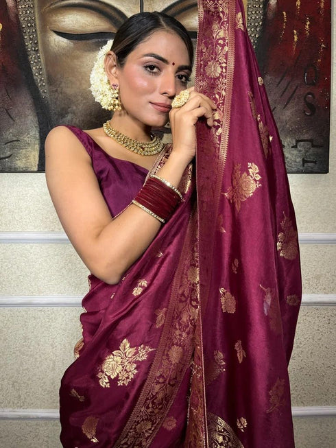 Vasthrlay Kanjivaram Border Saree