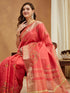Vasthrlay Multi Embroidered Unstitched Saree