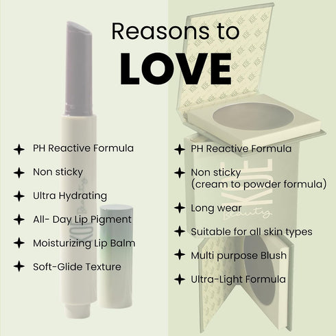 KOE BEAUTY Magic Lip Click Balm And Magic Blush Combo