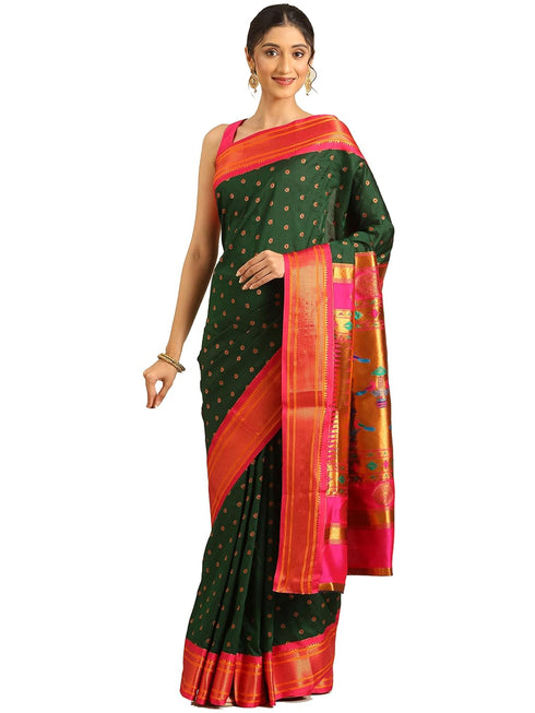 Vasthrlay Paithani Bottle Saree