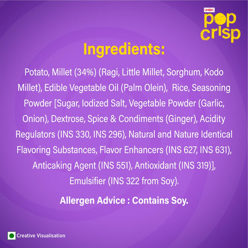 UNIBIC Pop Crisp