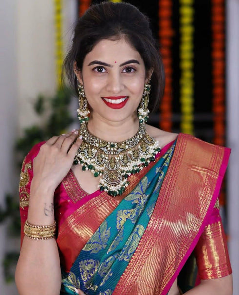 Vasthrlay Kanjivaram Wedding Saree