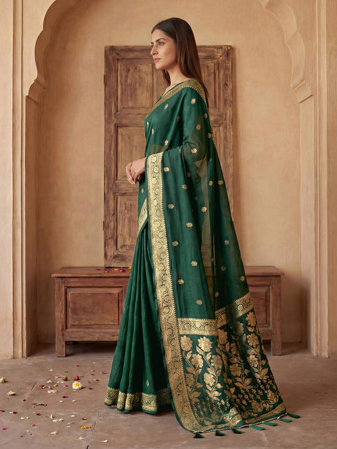 Vasthrlay Georgette Printed Unstitched Maroon Saree