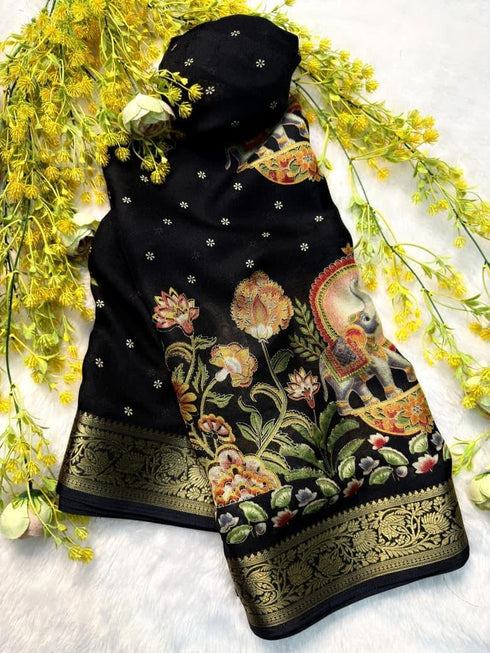 Vasthrlay Cotton Printed Designer Unstitched