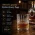 PrimeWorld Signature Crystal Whiskey Glasses Set of 6 pcs