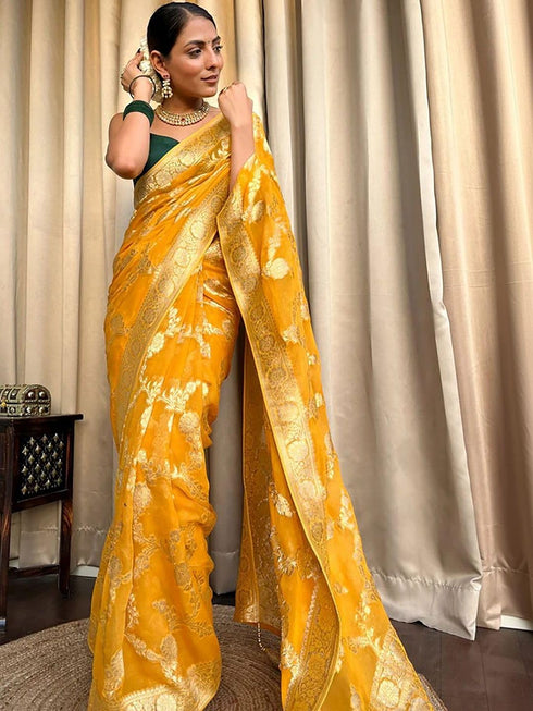 Vasthrlay Banarasi Traditional Saree