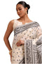 Vasthrlay White Tussar Design