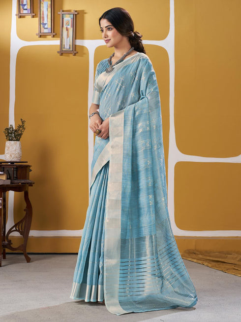 Vasthrlay Geometric Unstitched Designer Sf Ethnic Wear
