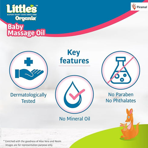 Little's Organix Baby Massage Oil