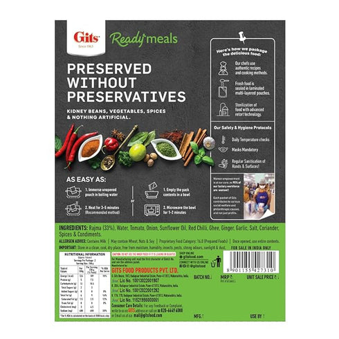 Gits Ready to Eat Rajma Masala