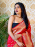 Vasthrlay Banarasi Unstitched Saree
