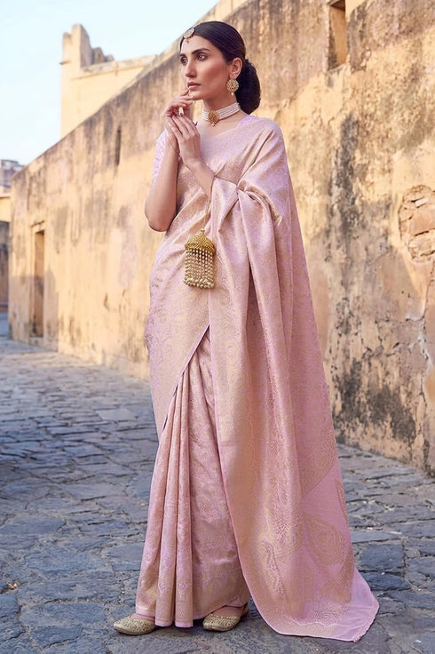 Vasthrlay Kanjivaram Designer Unstitched Occasions Saree