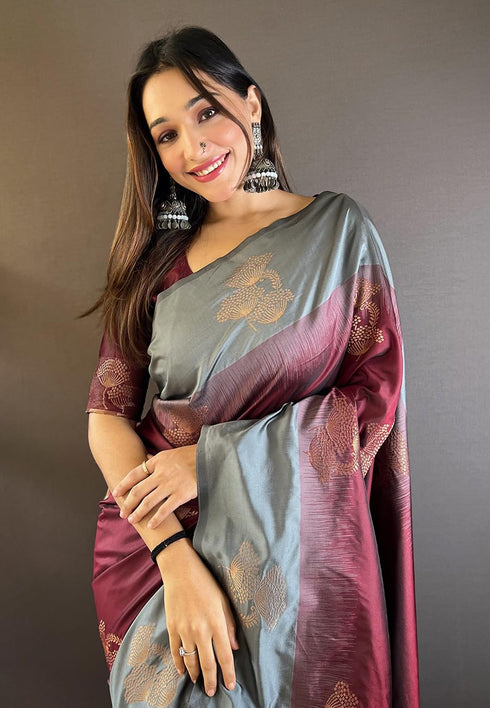 Vasthrlay Kanjivaram Woven Blouse Ethnic Wear