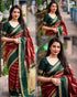 Vasthrlay Kanjivaram Unstitched Material Suitable Az Ys Og Chamkili Parent Maroon Ethnic Wear