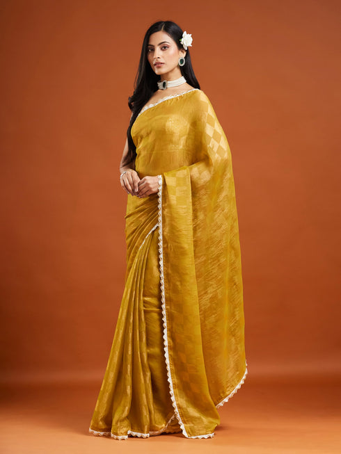 Vasthrlay Wine Embroidery Saree