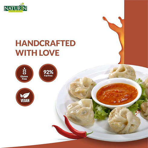 Naturin Momo Sauce - Homemade Style Real Hot & Spicy Red Chilli Chutney