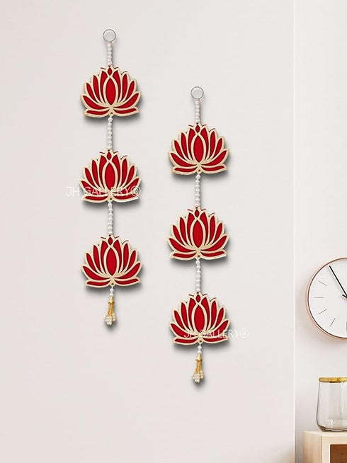 Lotus Hangings for Decoration/Floral Wall Hangings