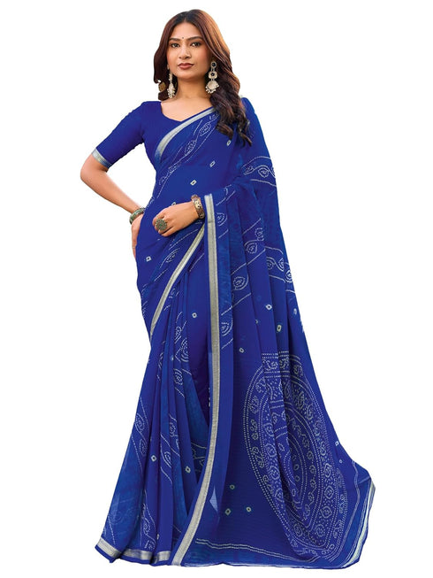 Vasthrlay Bandhani Unstitched Designer Sr Ethnic Wear