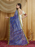 Vasthrlay Bandhani Embroidered Saree
