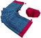 Vasthrlay Ajrakh Saree Crepe