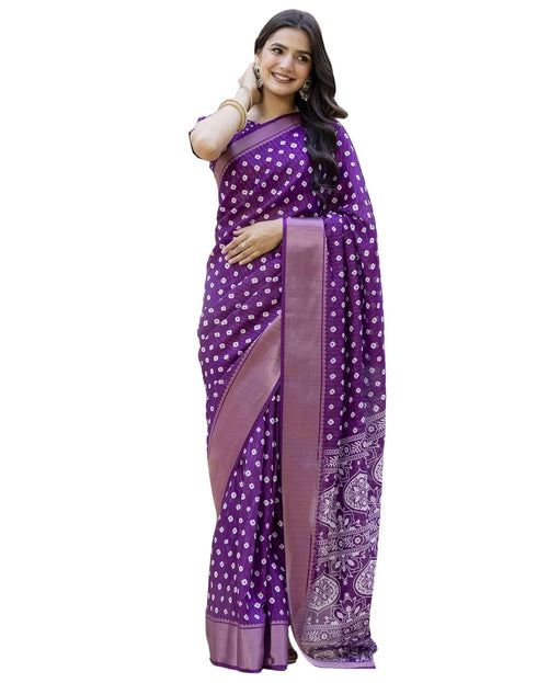 Vasthrlay Womens Striped Unstitched Dusty Pink Saree
