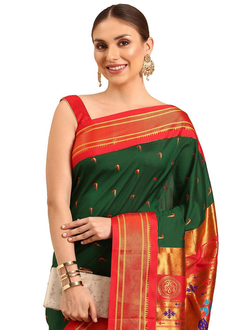 Vasthrlay Paithani Bottle Saree