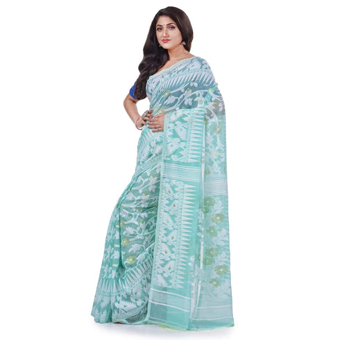 Vasthrlay Db Vasthrlay Jamdani Db281119jamdani2 Blue