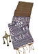 Vasthrlay Tussar Saree Kalamkari
