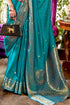 Vasthrlay Kanjivaram Unstitched Occasions Luxurious Saree