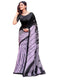 Vasthrlay Womens Printed Unstitched Dusty Pink Saree
