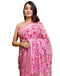 Vasthrlay Womens Printed Unstitched Cream Saree