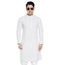 Vasthrlay Men's Sequince Embroidered Cotton Blend Only Slim Fit Kurta