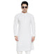 Vasthrlay Men's Sequince Embroidered Cotton Blend Only Slim Fit Kurta