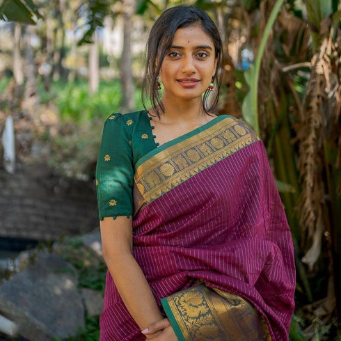 Vasthrlay Kanjivaram Wedding Saree