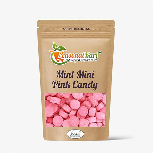 Seasonal Kart Mint Brick Pink Candy Mint Flavour Khatti Meethi