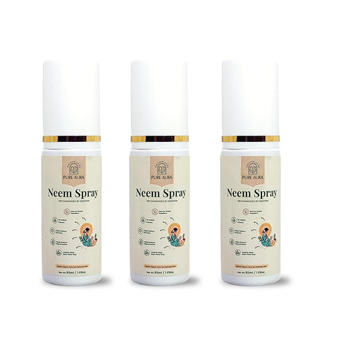 Pure Aura Natural Neem Spray for Babies 100ml