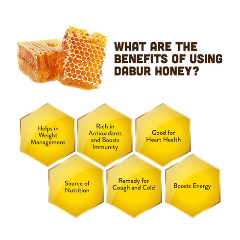 Dabur Honey | 100% Pure | Natural Honey
