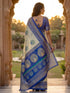 Vasthrlay Banglori Printed Dusty Saree