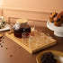 ZROY Enterprise Round Glass Tea Pot(Wooden Lid with Cup)