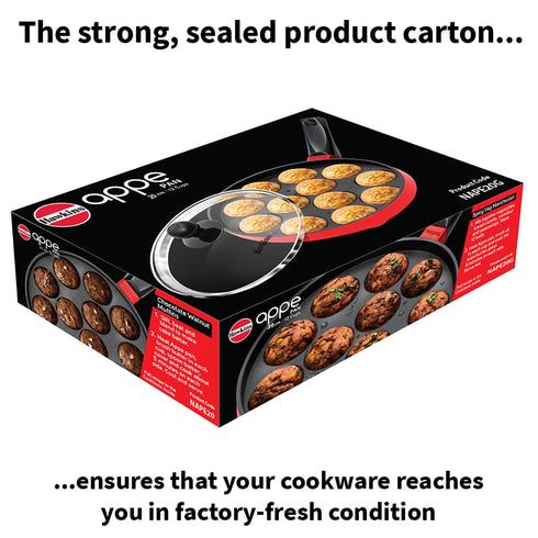 Hawkins Nonstick Appe Pan with Glass Lid| 12 Cups