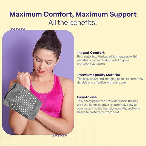 Electric Heating Gel Bag for Pain Relief