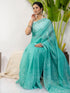 Vasthrlay Printed White1 White Saree