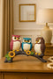 Beautiful Resin Owl Family Decorative Statue for Home Decor