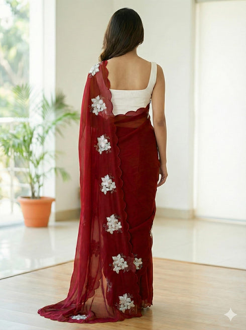 Vasthrlay Unstitched Saree