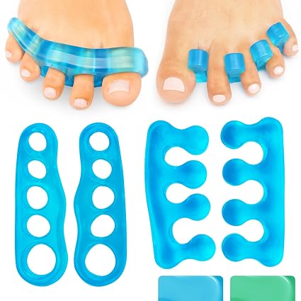 Vivesole Toe Separators By Envelop Toe Spacers Provide Bunion Relief & Improve Circulation