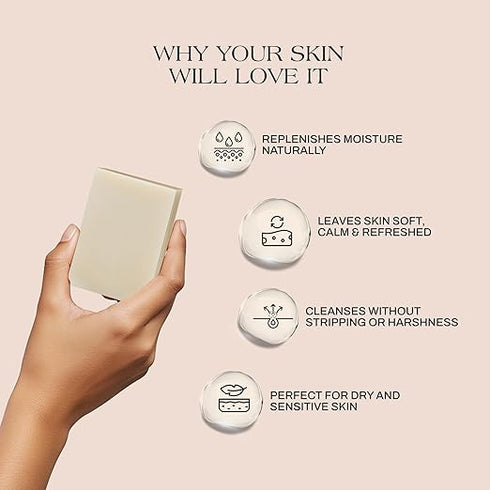 Jojoba Oil | Goat Milk Handmade Bath Soap 100g