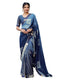 Vasthrlay Chiffon Printed Dark Saree