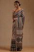 Vasthrlay Multicolour Crepe Striped