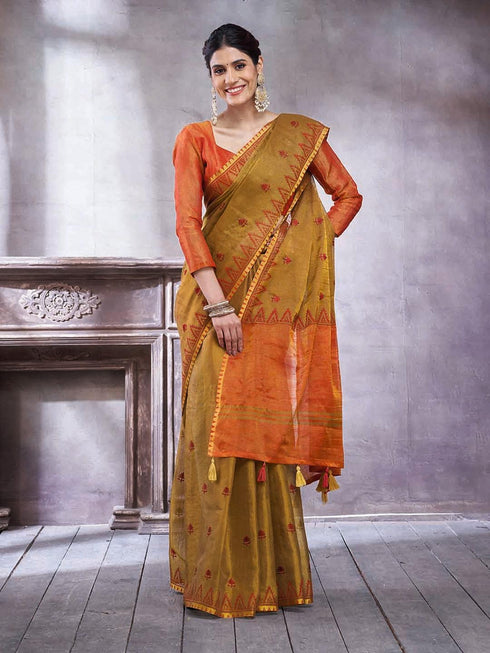 Vasthrlay Printed Unstitched Hs Ethnic Wear